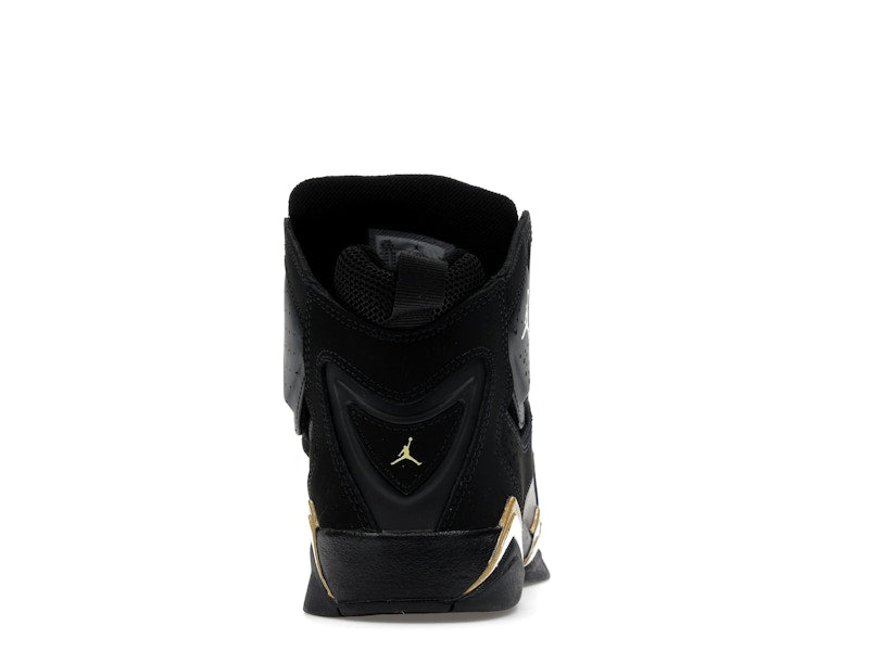 Jordan True Flight Black Metallic Gold White (GS)