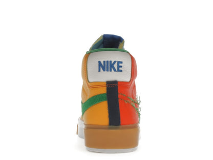 Nike SB Zoom Blazer Mid Edge Safety Orange University Gold