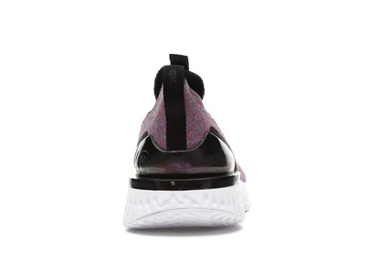 Nike Epic React Moc Flyknit Black University Red Hyper Jade