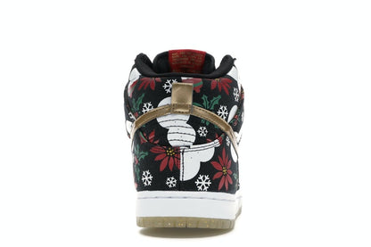 Nike SB Dunk High Concepts Ugly Christmas Sweater Black (Special Box)