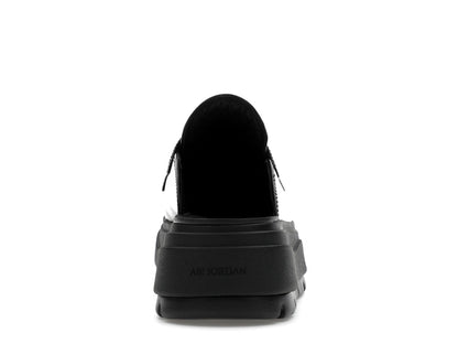 Jordan Mule Black Metallic Silver (Women's)
