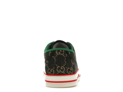 Gucci Tennis 1977 GG Logo Black Multi