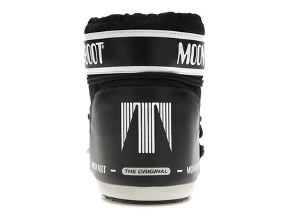 Moon Boot Icon Low Nylon Boot Black White