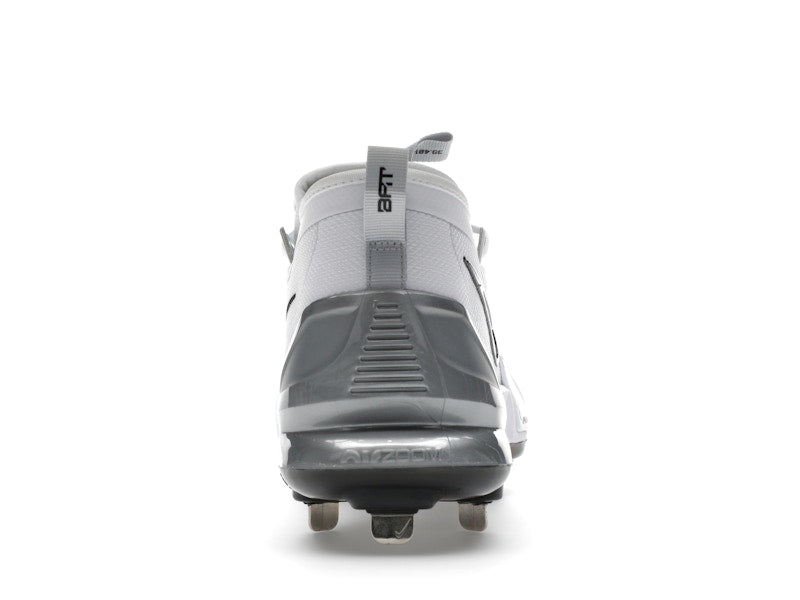 Nike Force Zoom Trout 9 Elite White Black Pure Platinum Metallic Silver
