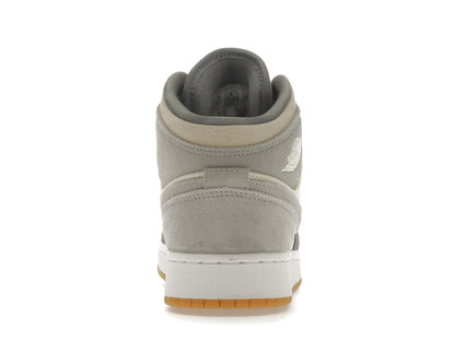 Jordan 1 Mid SE Coconut Milk Particle Grey (GS)