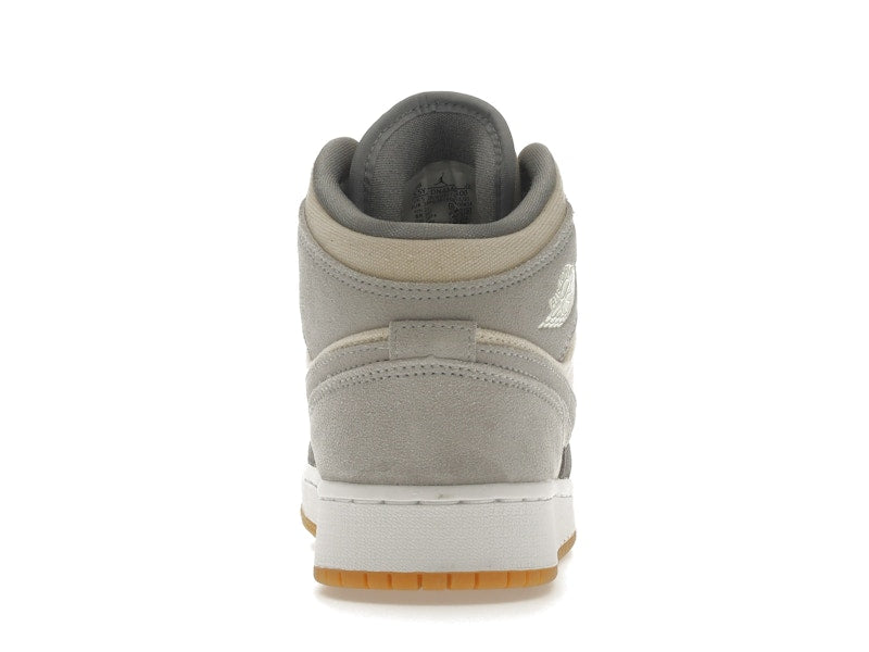 Jordan 1 Mid SE Coconut Milk Particle Grey (GS)