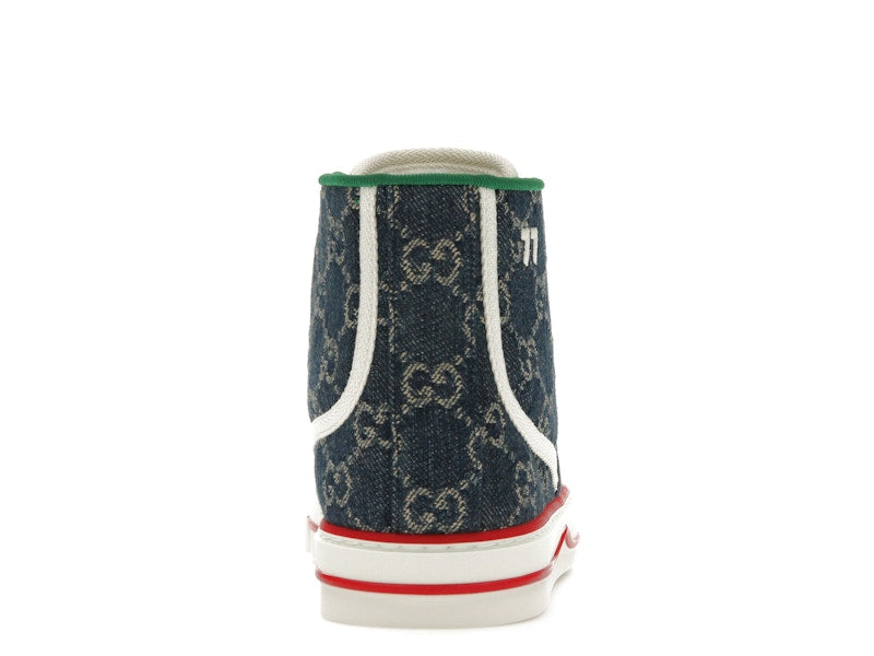 Gucci Tennis 1977 High Top Denim GG Print (Women's)
