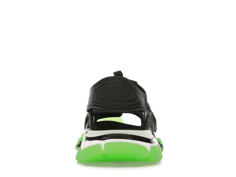 Balenciaga Track Sandal Black White Green