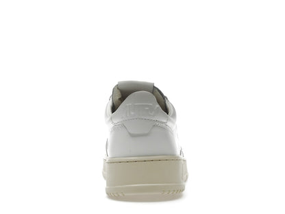 Autry Medalist Leather Low White