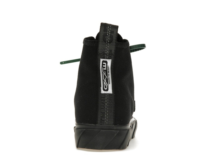OFF-WHITE Vulcanized Hi Canvas Black Red