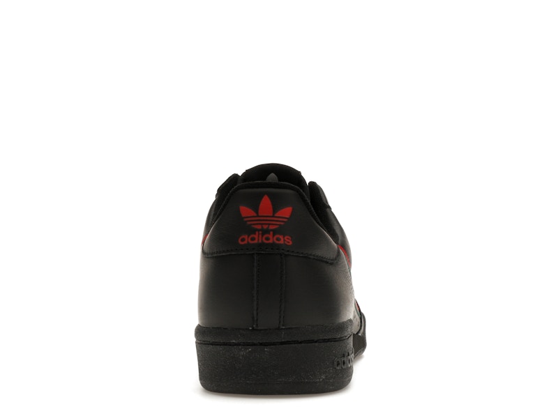 adidas Continental 80 Black Scarlet Green