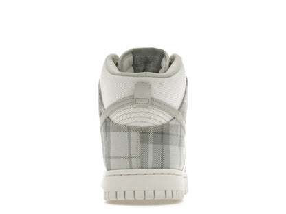 Nike Dunk High SE Tartan Plaid White Light Green