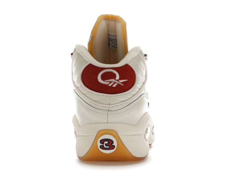 Reebok Question Mid Vintage Red Toe