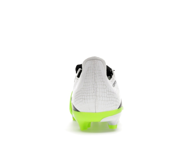 adidas Predator League Fold-Over Tongue FG/MG Cloud White Core Black Lucid Lemon
