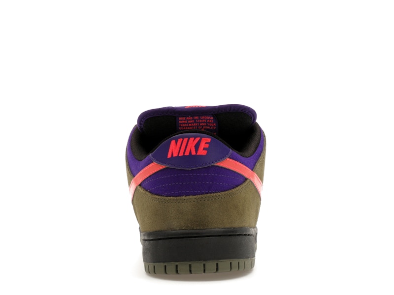 Nike SB Dunk Low Olive Atomic Red
