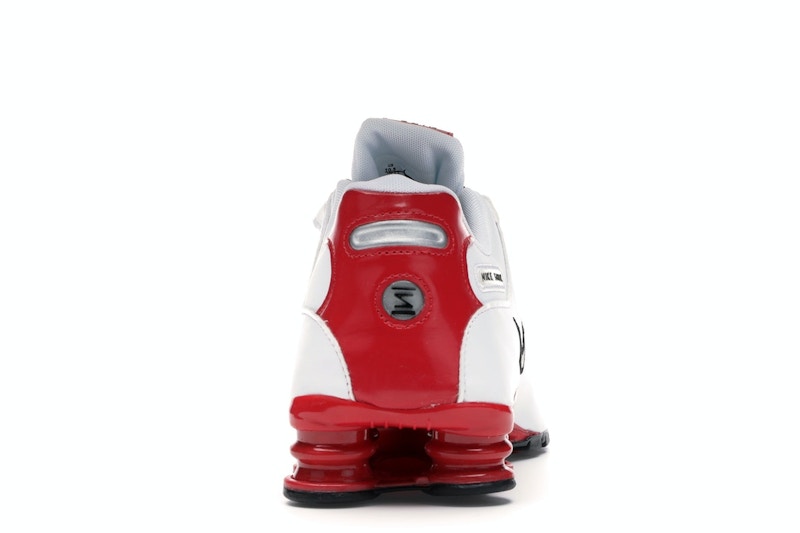 Nike Shox NZ White University Red