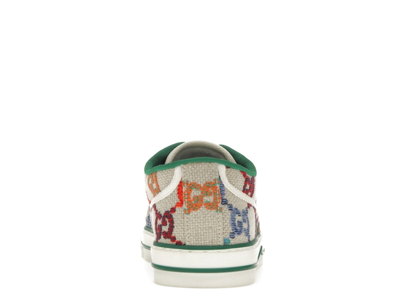 Gucci Tennis 1977 GG Logo White Multi