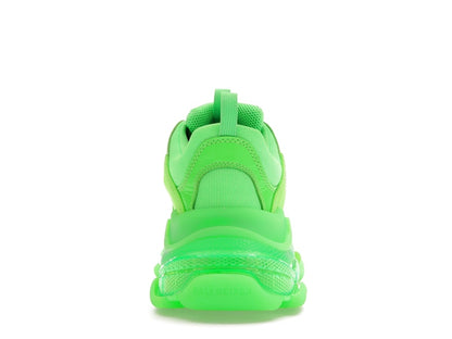 Balenciaga Triple S Neon Green Clear Sole