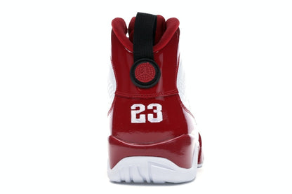 Jordan 9 Retro White Gym Red