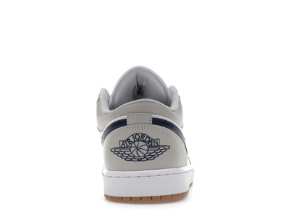 Jordan 1 Low Midnight Navy Neutral Grey