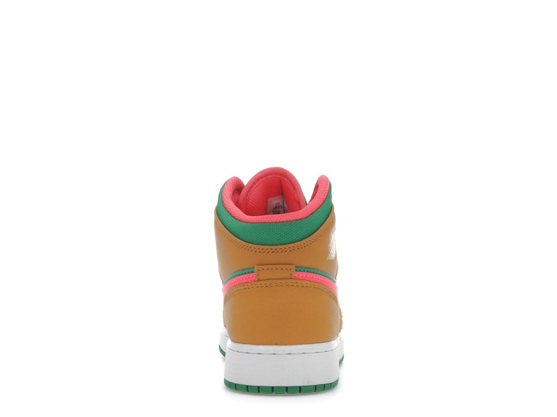 Jordan 1 Mid SE Chutney Lucky Green (GS)