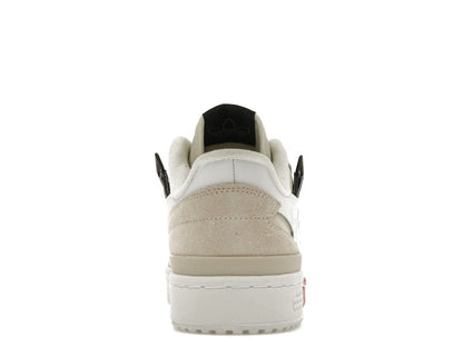 adidas Forum Exhibit Low White Vivid Red