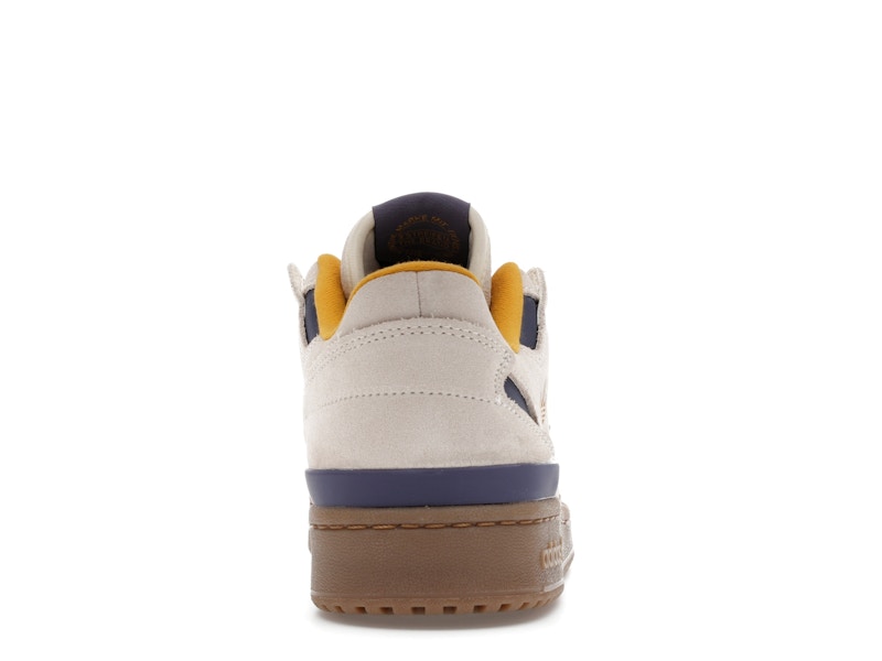 adidas Forum Low CL White Preloved Violet Yellow