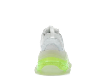 Balenciaga Triple S Clear Sole White Fluo Yellow (Women's)