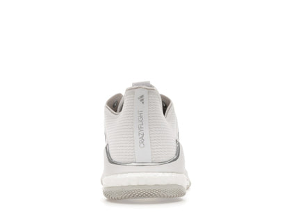 adidas Crazyflight Volleyball Cloud White Silver Metallic Grey One (Women's)