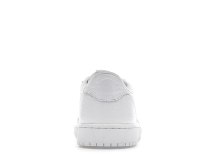Jordan 1 Retro Low Swooshless Triple White (2025)