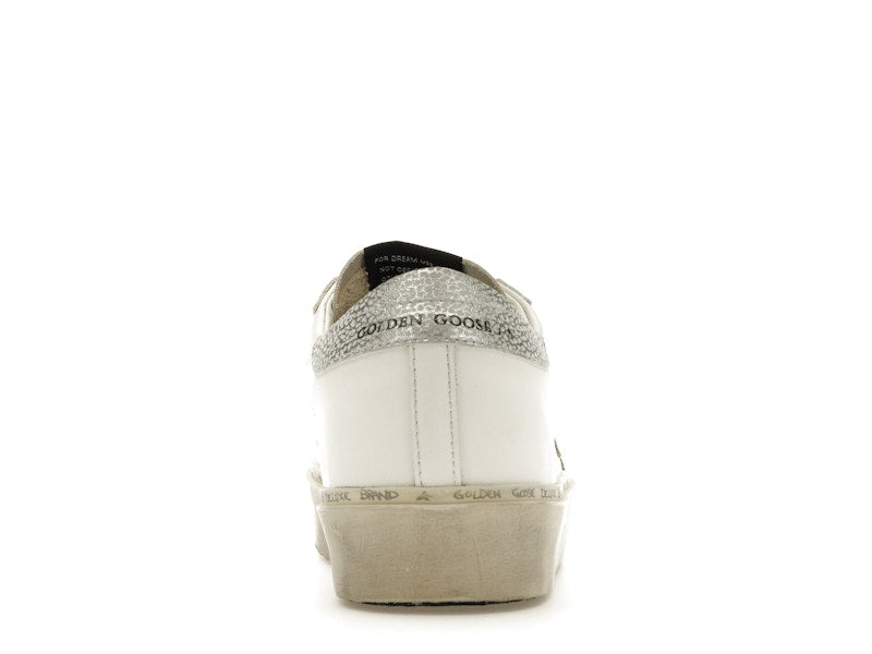Golden Goose Hi Star White Silver (Women's)