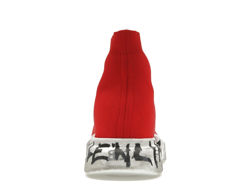 Balenciaga Speed 2.0 Graffiti Red White