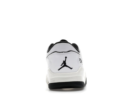 Jordan Flight Court White Sail Black
