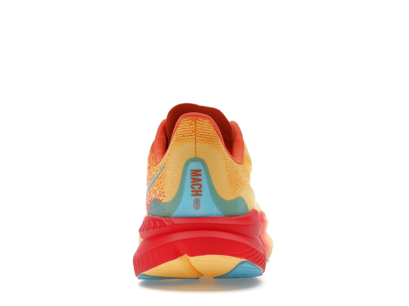 Hoka One One Mach 6 Poppy Squash