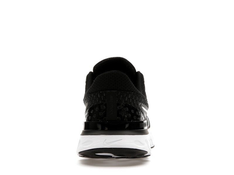 Nike React Infinity Run Flyknit 3 Black White