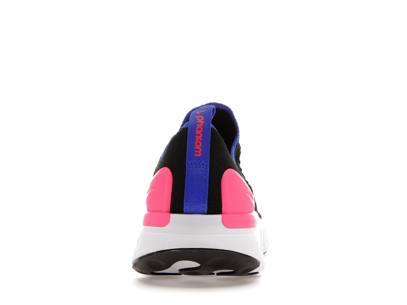 Nike React Phantom Run Flyknit 2 Black Hyper Pink (Women's)