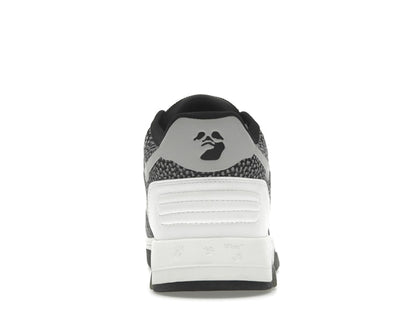 OFF-WHITE Out Of Office OOO Low Tops Black Grey with Dots