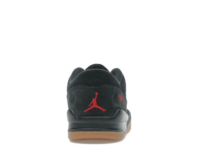 Jordan Flight Court Black Red