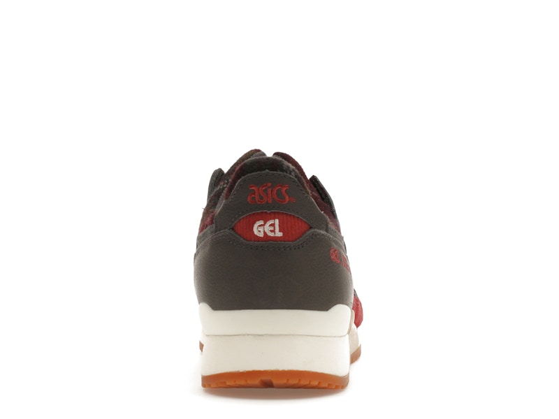 ASICS Gel-Lyte III OG Brisket Red Obsidian Grey