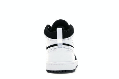 Jordan 1 Mid White Black (PS)