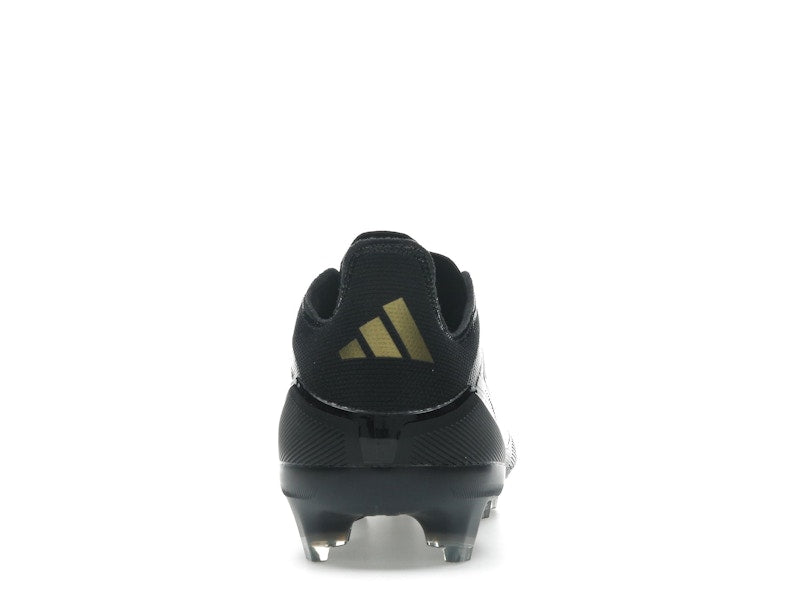 adidas F50 Pro FG Core Black Iron Metallic Gold Metallic