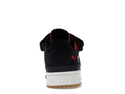 adidas Forum Low Core Black Core Black Vivid Red