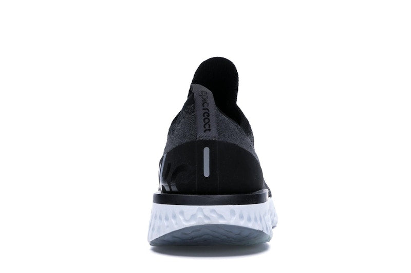 Nike Epic React Flyknit Black Dark Grey