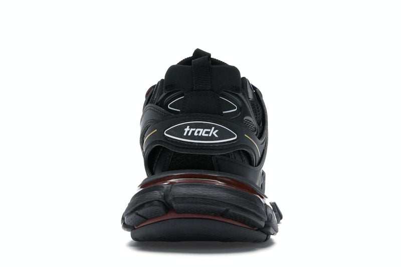 Balenciaga Track Trainers Black Bordeaux