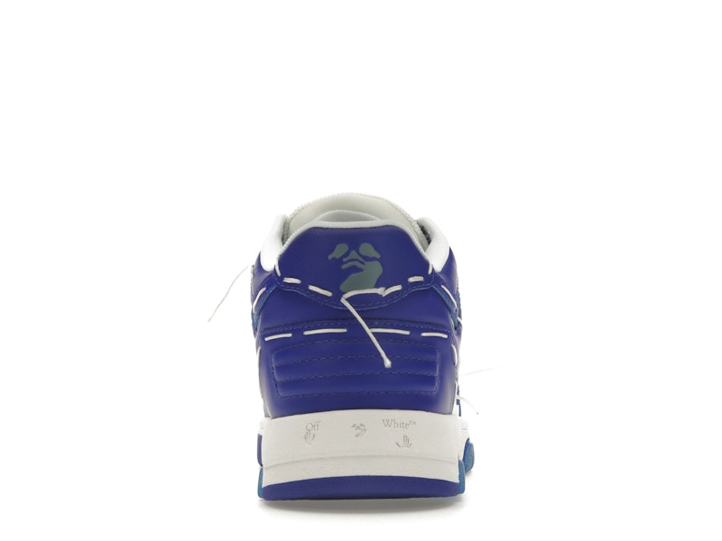 OFF-WHITE Out Of Office Sartorial Stitching White Dark Blue (Women's)
