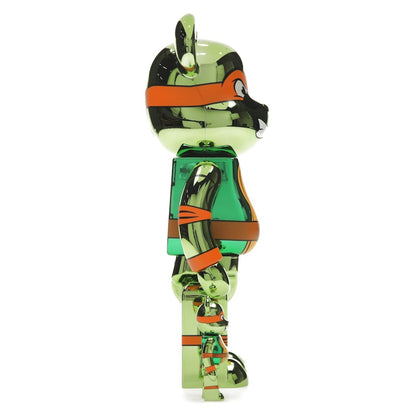Bearbrick x Teenage Mutant Ninja Turtles Michelangelo 100% & 400% Set