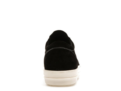 Rick Owens Strobe Vintage Low Black Suede