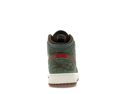 Jordan 1 Mid Treeline (GS)