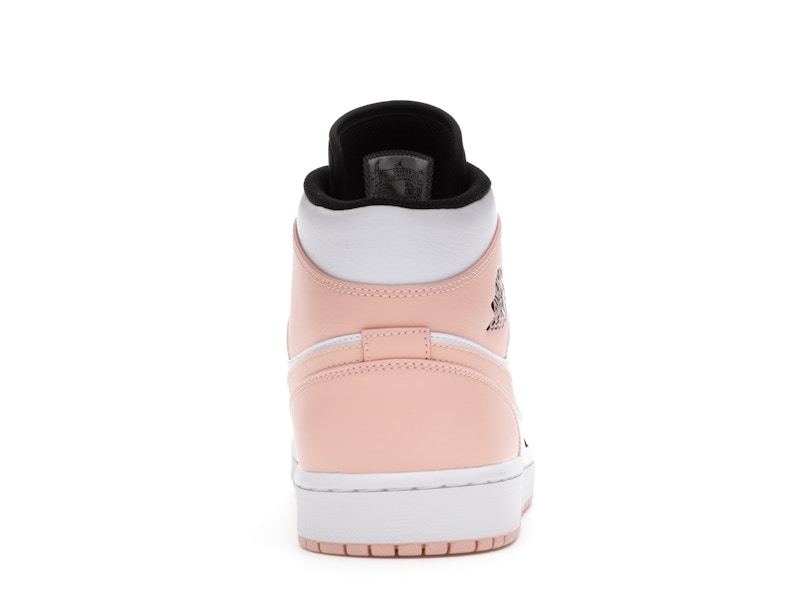 Jordan 1 Mid Arctic Orange Black Toe