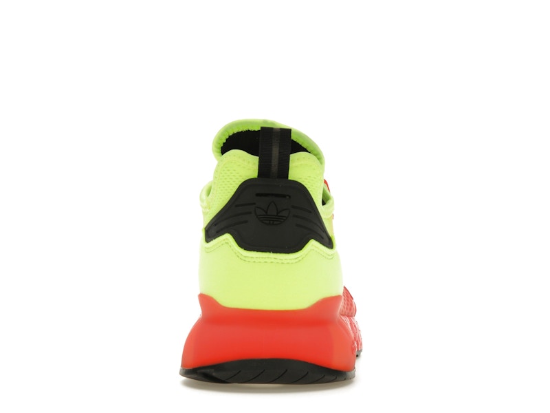adidas ZX 2K Boost Solar Yellow Hi Res Red